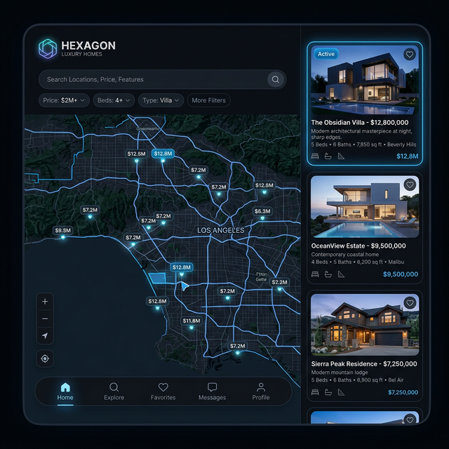 Real Estate Listing App